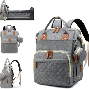 Diaper Bag 3in1 Backpack Foldable station Girl Boy