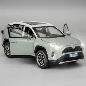 Model 1/32 RAV4 Car with Light sound for Kids